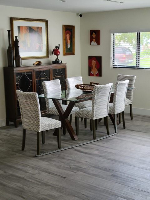 Dining room at Mary's House ALF in Cutler Bay